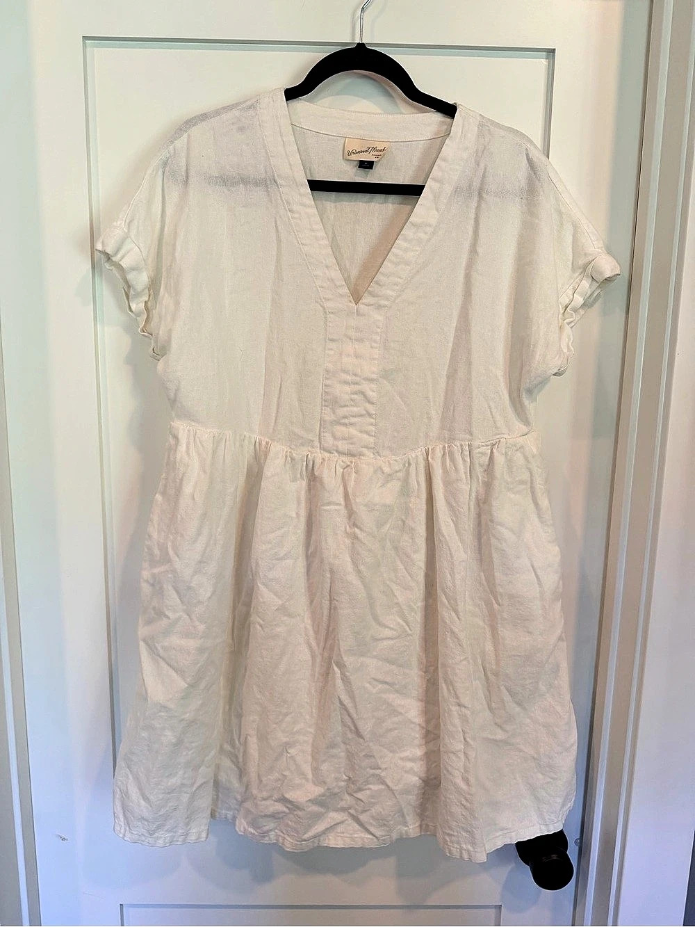 Women’s Universal Thread Linen Blend Mini Dress Size Medium